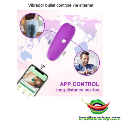 Vibrador bullet controle via internet - Image 2