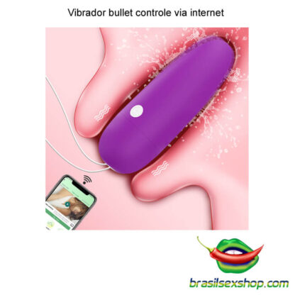 Vibrador bullet controle via internet - Image 4