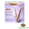 Estimulador vibrador de luxo metalizado usb - Image 3