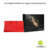 Kit bondage vermelho com 7 peças e bolsa de transporte - Image 2