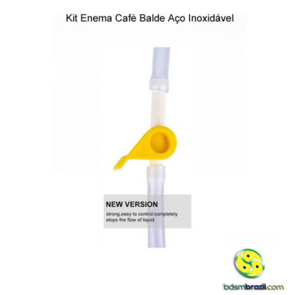 Kit Enema Café balde aço inoxidável - Image 7