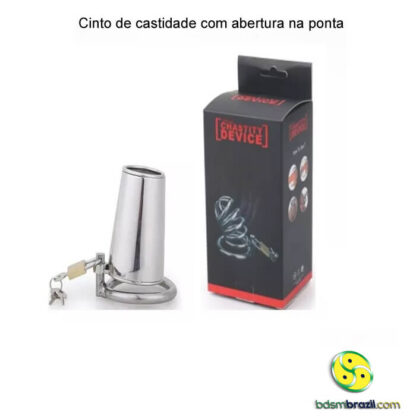 Cinto de castidade com abertura na ponta - Image 2