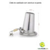 Cinto de castidade com abertura na ponta - Image 3