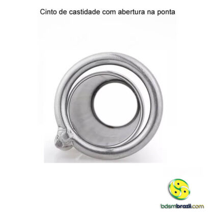 Cinto de castidade com abertura na ponta - Image 5