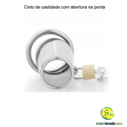 Cinto de castidade com abertura na ponta - Image 6