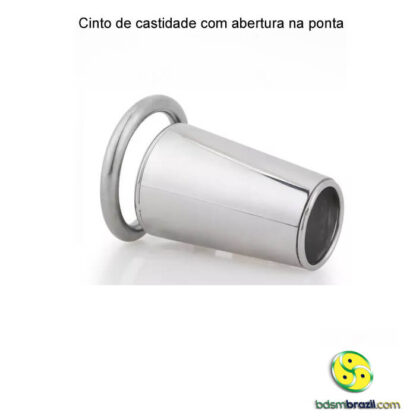 Cinto de castidade com abertura na ponta - Image 7