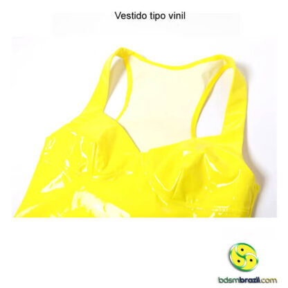 Vestido tipo vinil - Image 5