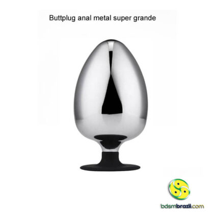 Buttplug anal metal super grande - Image 3