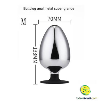 Buttplug anal metal super grande - Image 5