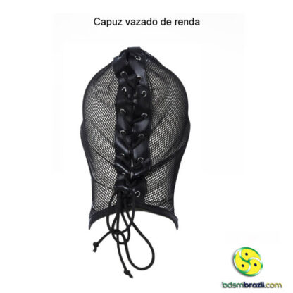 Capuz vazado de renda - Image 4