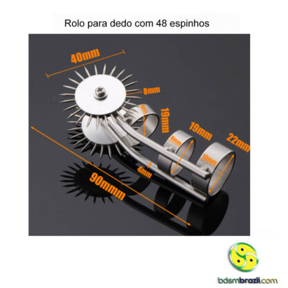 Rolo para dedo com 48 espinhos - Image 8