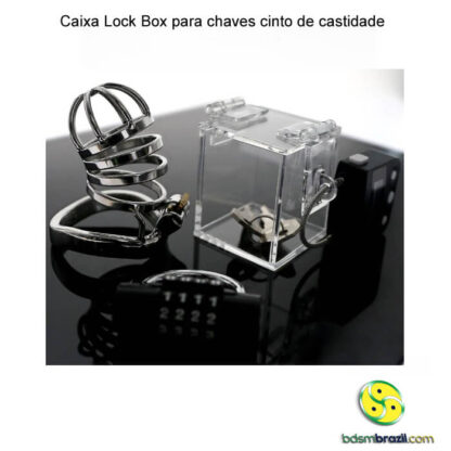 Caixa Lock Box para chaves cinto de castidade - Image 4