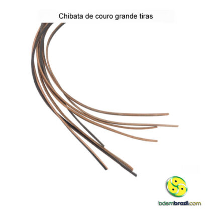 Chibata de couro grande tiras - Image 4