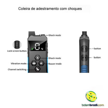 Coleira de adestramento com choques - Image 3