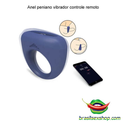 Anel peniano vibrador controle remoto - Image 8