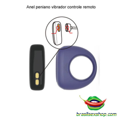 Anel peniano vibrador controle remoto - Image 9