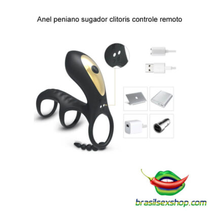 Anel peniano sugador clitoris controle remoto - Image 4