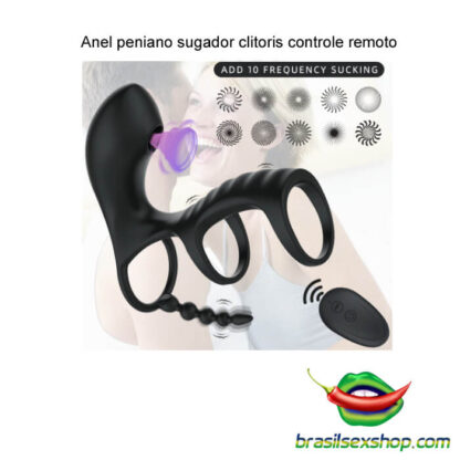 Anel peniano sugador clitoris controle remoto - Image 6