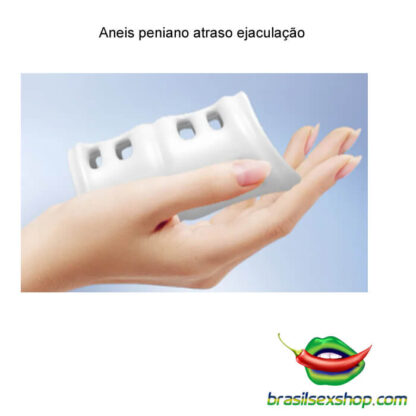 Kit de 3 aneis peniano atraso ejaculação - Image 3