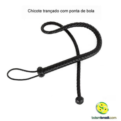 Chicote trançado com ponta de bola - Image 2