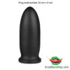 Plug anal bomber 22 cm x 8 cm - Imagem 3
