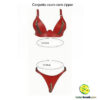 Conjunto couro com zipper - Image 5