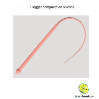 Flogger de silicone desmontável