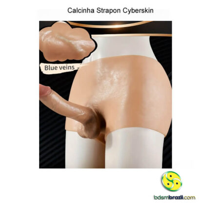 Calcinha Strapon Cyberskin - Image 2