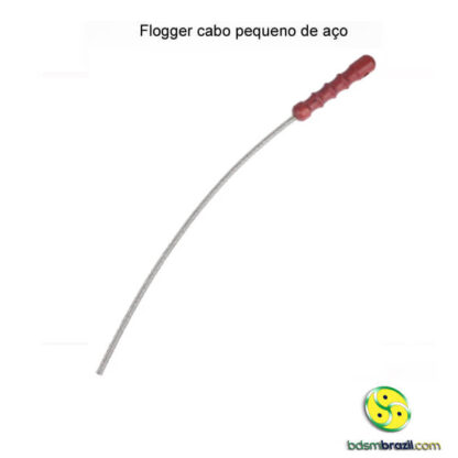 Flogger cabo pequeno de aço - Image 2