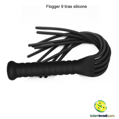 Flogger 9 tiras silicone - Image 2