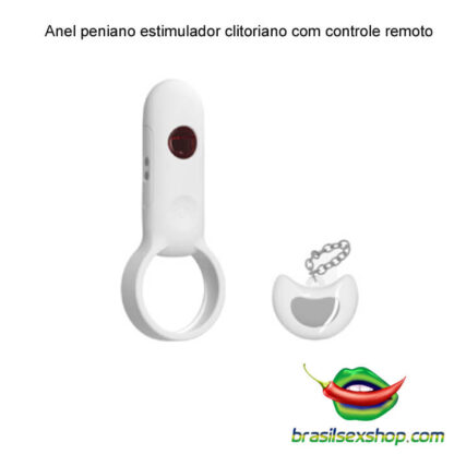 Anel peniano estimulador clitoriano com controle remoto - Image 2