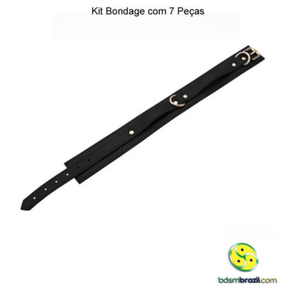 Kit bondage com 7 peças preto - Image 12