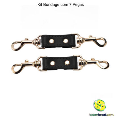 Kit bondage com 7 peças preto - Image 14