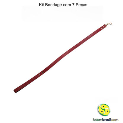 Kit bondage com 7 peças vermelho - Image 12