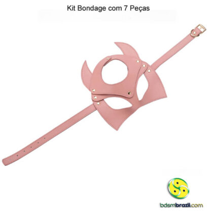 Kit bondage com 7 peças rosa - Image 8