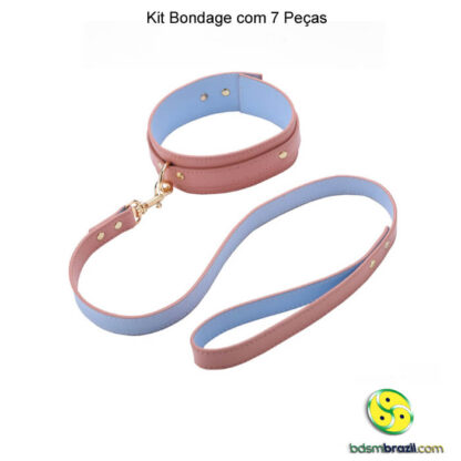 Kit bondage com 7 peças rosa - Image 9