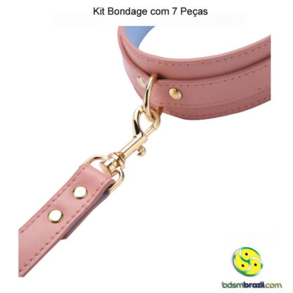 Kit bondage com 7 peças rosa - Image 10