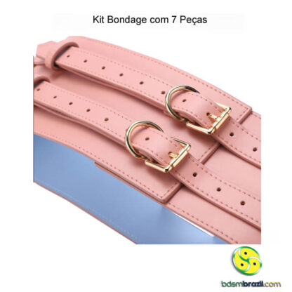 Kit bondage com 7 peças rosa - Image 16