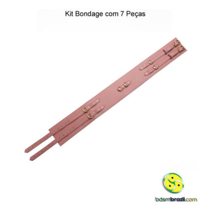 Kit bondage com 7 peças rosa - Image 19