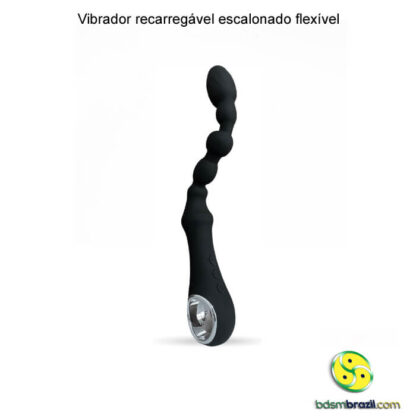 Vibrador recarregável escalonado flexível - Image 3