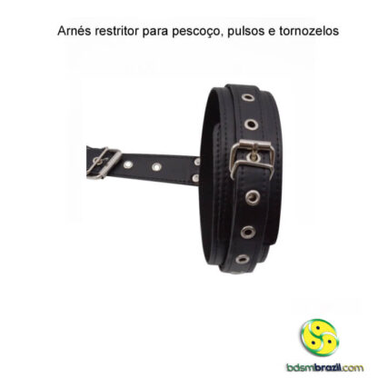 Arnés restritor para pescoço, pulsos e tornozelos - Image 3