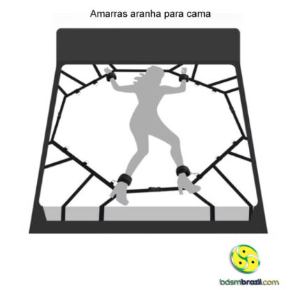 Amarras aranha para cama