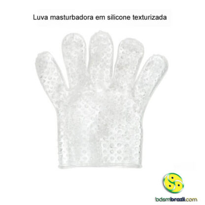 Luva masturbadora em silicone texturizada - Image 3