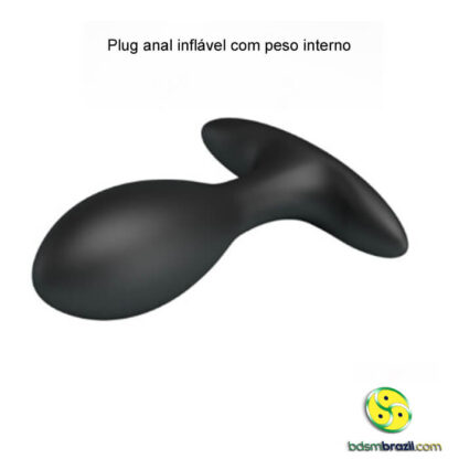 Plug anal inflável com peso interno - Image 4