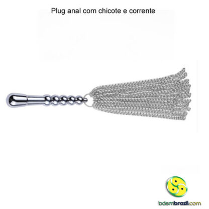 Plug anal com chicote e corrente - Image 5