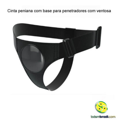 Cinta peniana com base para penetradores com ventosa - Image 2