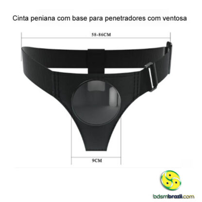 Cinta peniana com base para penetradores com ventosa - Image 3