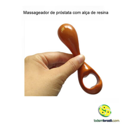 Massageador de próstata com alça de resina - Image 2