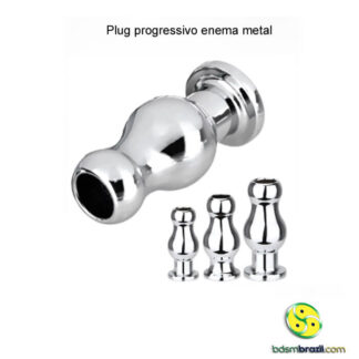 Plug progressivo enema metal