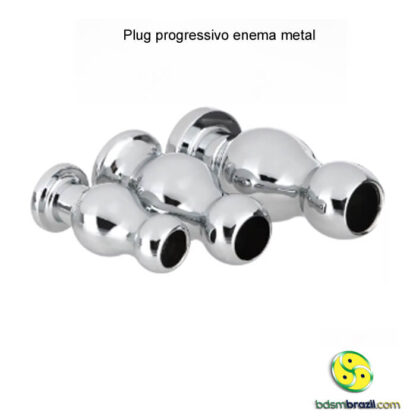 Plug progressivo enema metal - Image 2